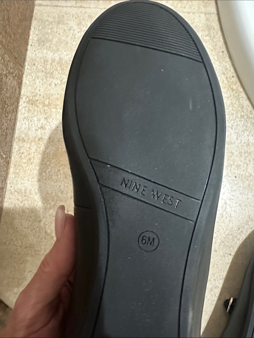 Nine West Black Mary Jane Ballet Flats with Strap (Brand New, Never Worn) - Picture 4 of 4